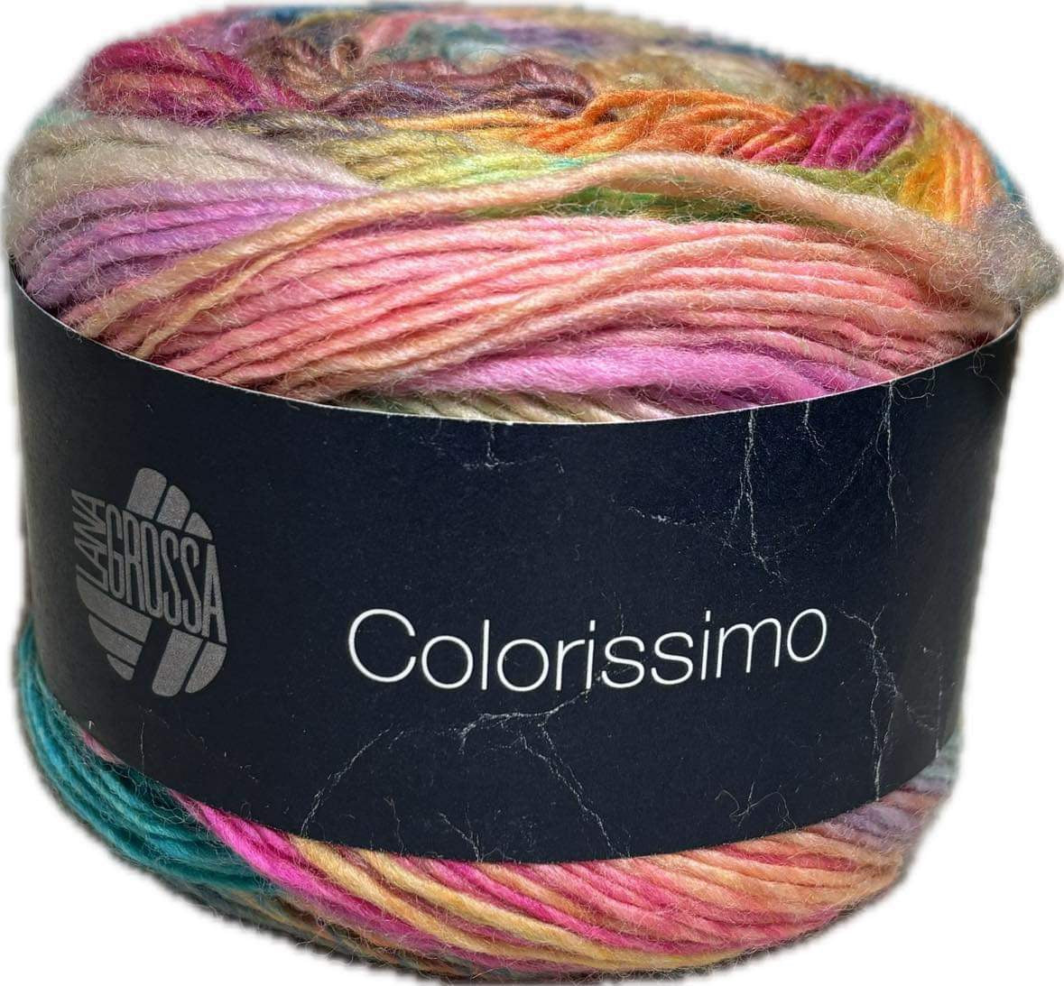 Colorissimo - Multifarvet Merinould - Lana Grossa