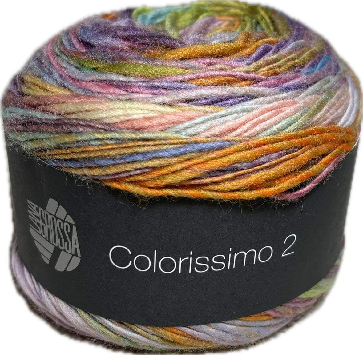 Colorissimo - Multifarvet Merinould - Lana Grossa