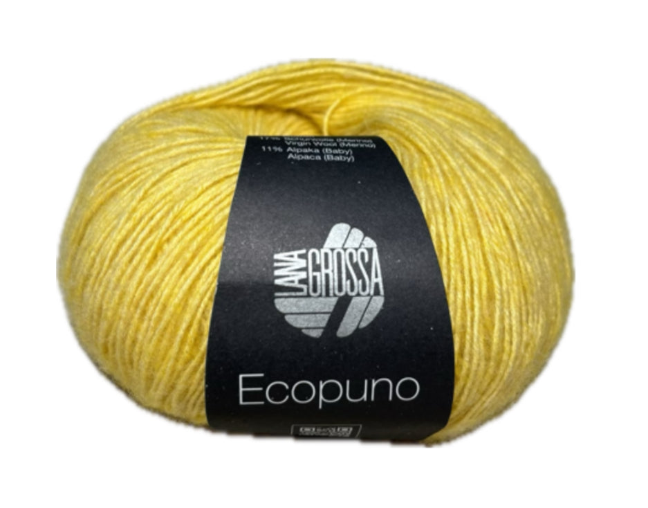 Ecopuno Bomuld/Uld/Alpaca - Lana Grossa