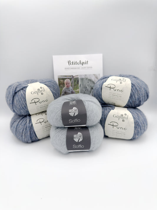 Novice Cardigan Mini - Chunky Edition