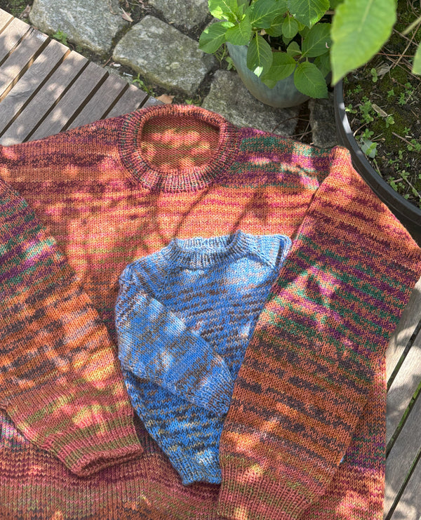 Melange sweater voksen