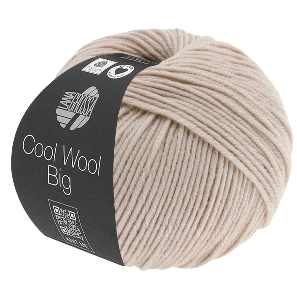 Cool Wool Big garn i beige 945 fra Lana Grossa