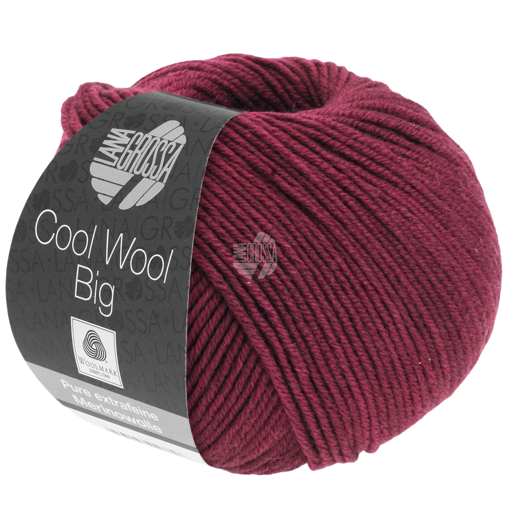 Cool Wool Big garn i bordeux 1000 fra Lana Grossa
