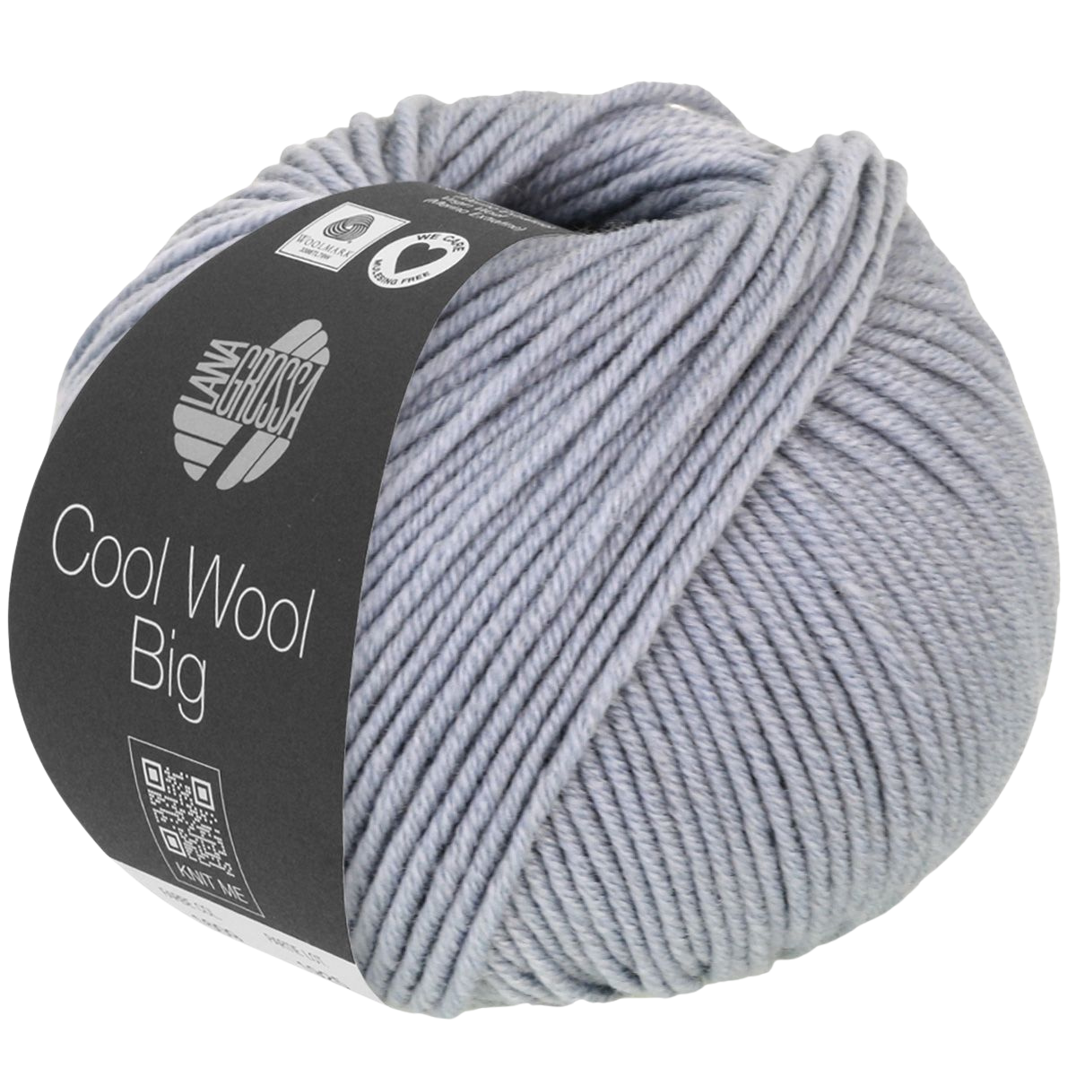 Cool Wool Big garn i gråblå 1019 fra Lana Grossa