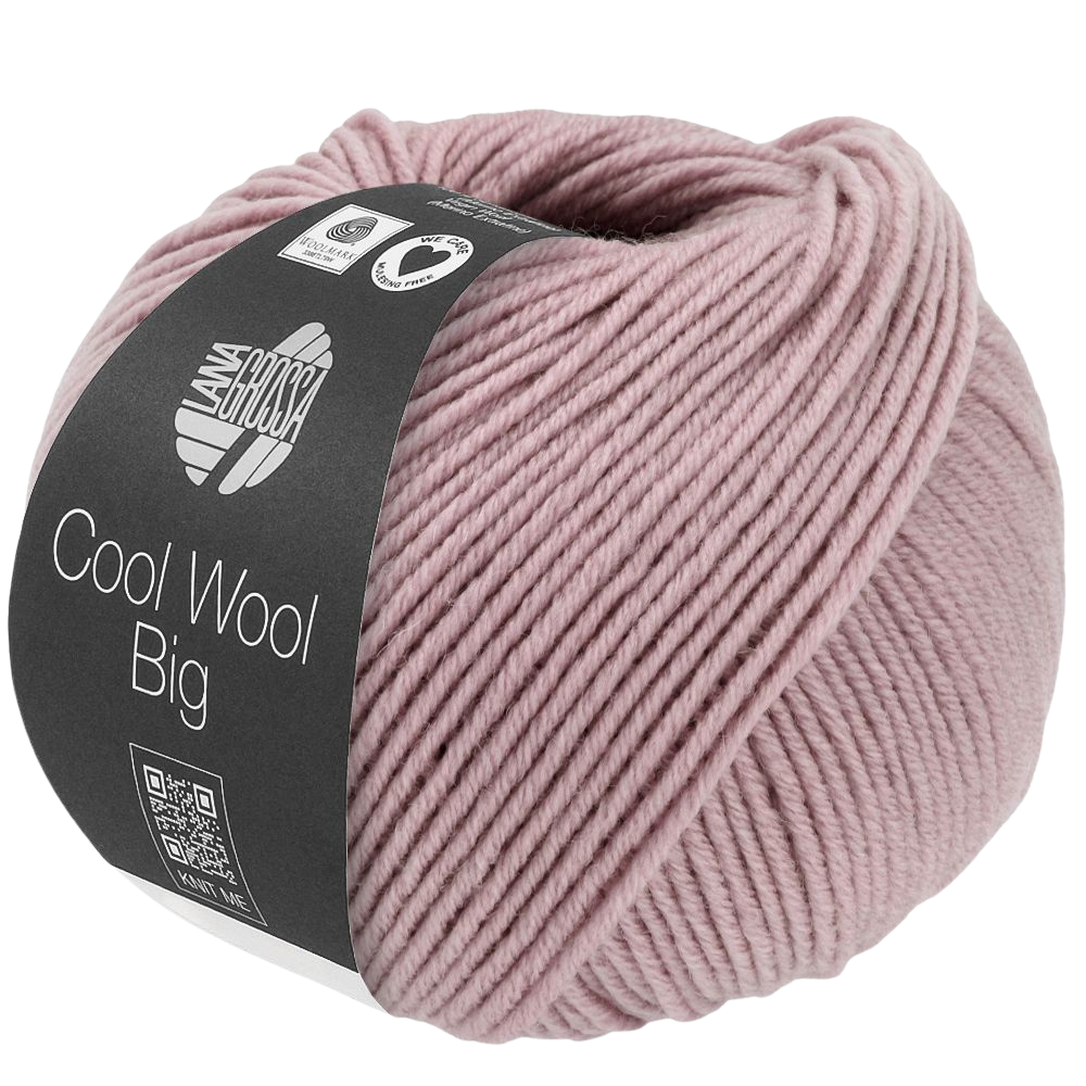 Cool Wool Big garn i rosagrå 1033 fra Lana Grossa