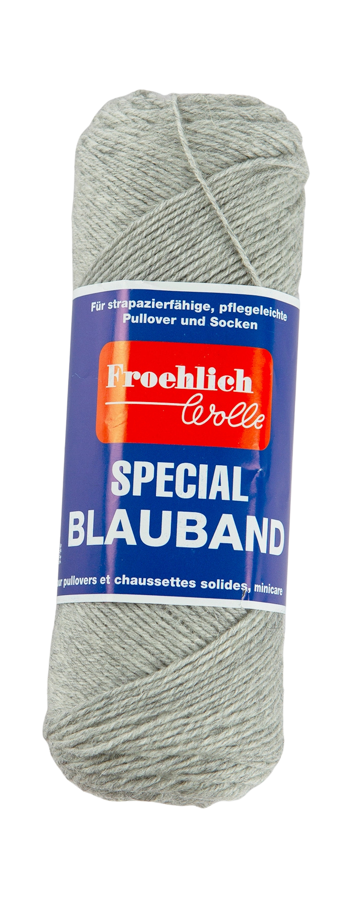 Froehlich strømpegarn uld og polyester i farven grå 2